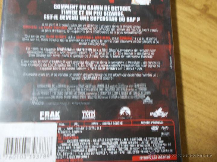 V&iacute;deos y DVD musicales: EMINEM LA FACE CACH&Eacute;E - Foto 2