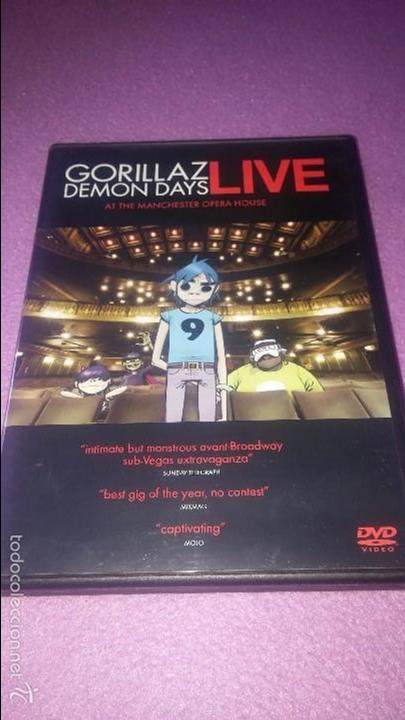 gorillaz demon days live dvd