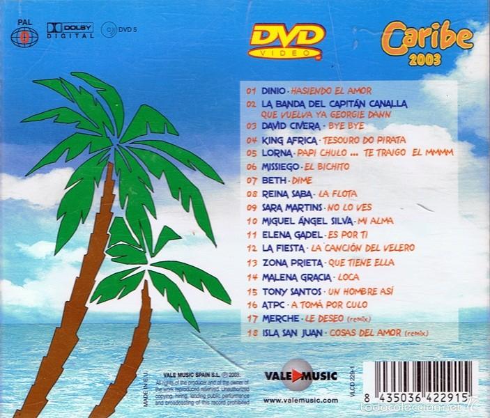V&iacute;deos y DVD musicales: DVD CARIBE 2003 - Foto 2