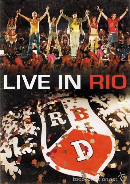 V&iacute;deos y DVD musicales: DVD RBD &uml;LIVE IN RIO&uml; - Foto 1