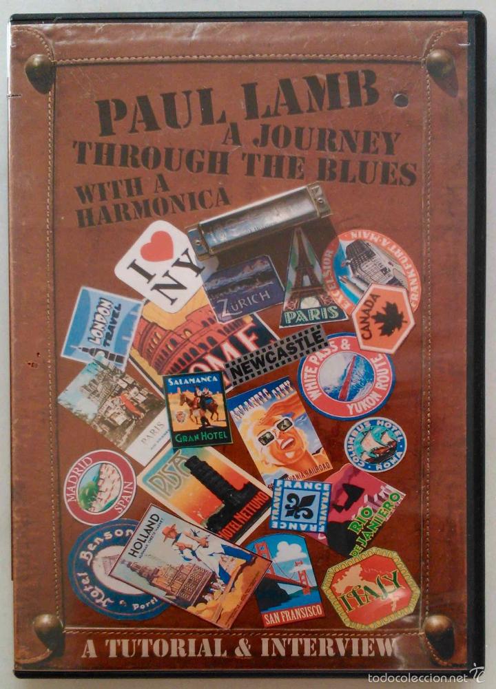 Video e DVD Musicali: PAUL LAMB, A JOURNEY THROUGH THE BLUES WITH A HARMONICA - DVD CON LIBRILLO