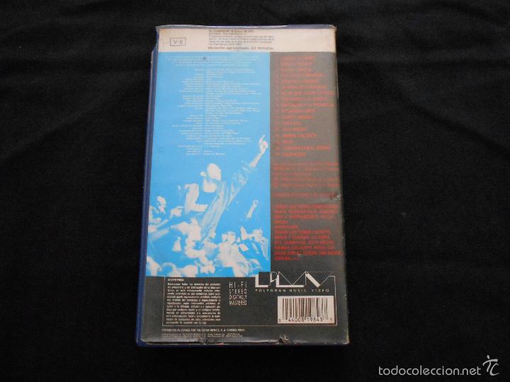 V&iacute;deos y DVD musicales: BARRICADA VIDEO VHS - Foto 2