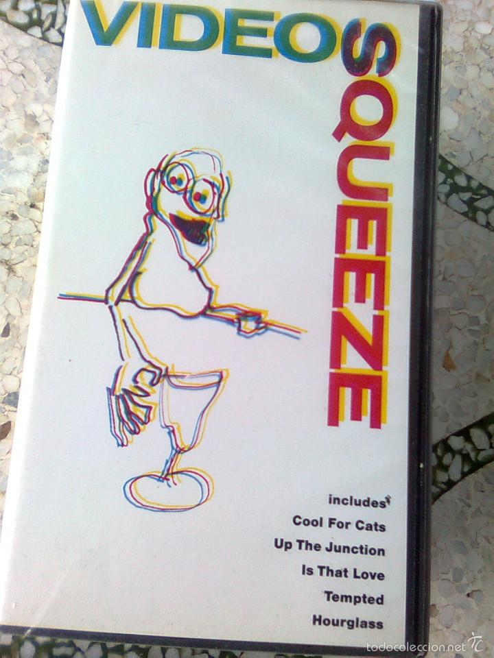 V&iacute;deos y DVD musicales: Squeeze - Videos (AM, 1989) - Ed. VHS ed. UK original - Muy escasa