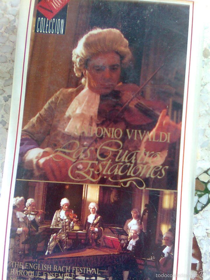 V&iacute;deos y DVD Musicales: Vivaldi, Antonio - las cuatro estaciones (Video Colecci&oacute;n 80&acute;s) vhs original - escaso