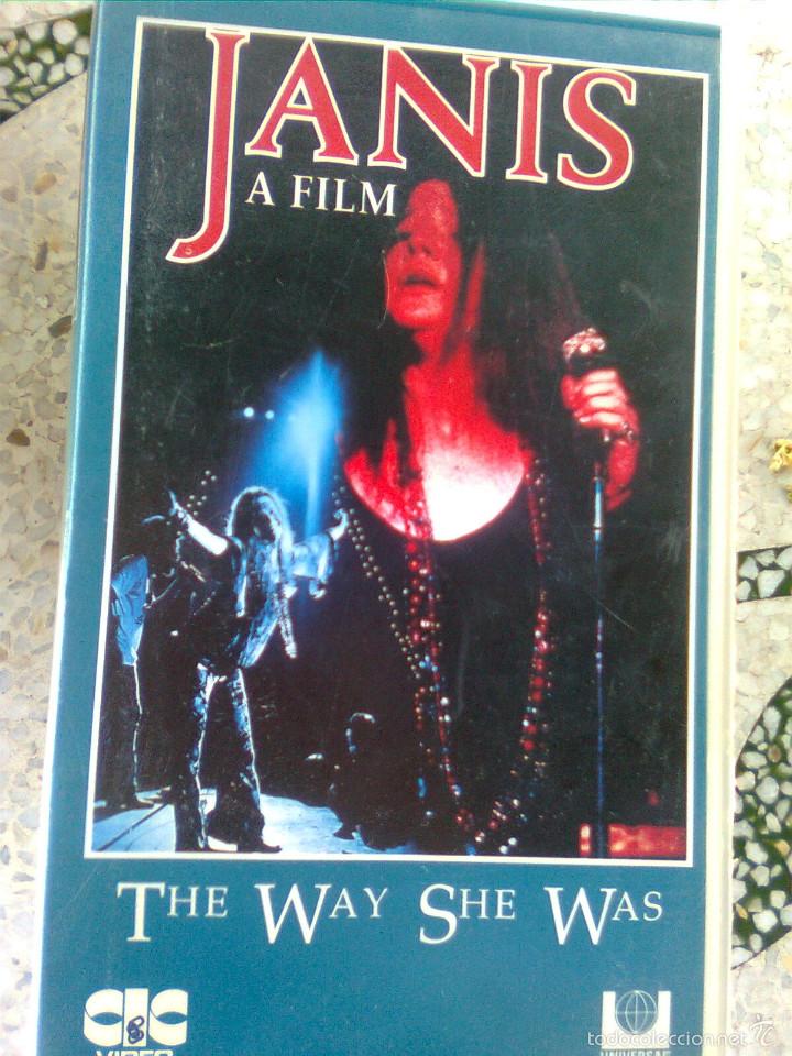 Video e DVD Musicali: Janis, a film - The way she was - Howard Halk, 1974 -(CIC, 1992) Joplin vhs espa&ntilde;ol original