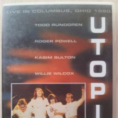 Vídeos y DVD Musicales: UTOPIA - LIVE IN COLUMBUS, OHIO 1980 - DVD. Lote 57661581