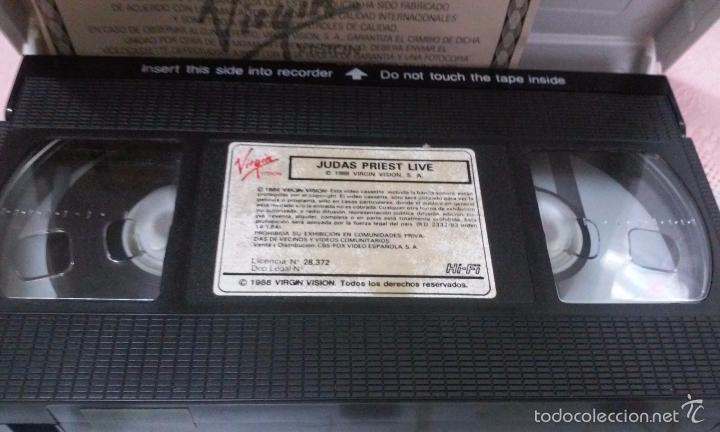 V&iacute;deos y DVD musicales: JUDAS PRIEST...LIVE! VHS - Foto 5