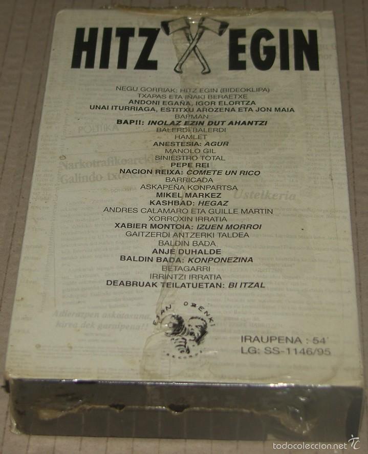 V&iacute;deos y DVD musicales: HITZ EGIN - PRECINTADO - VHS - Foto 2