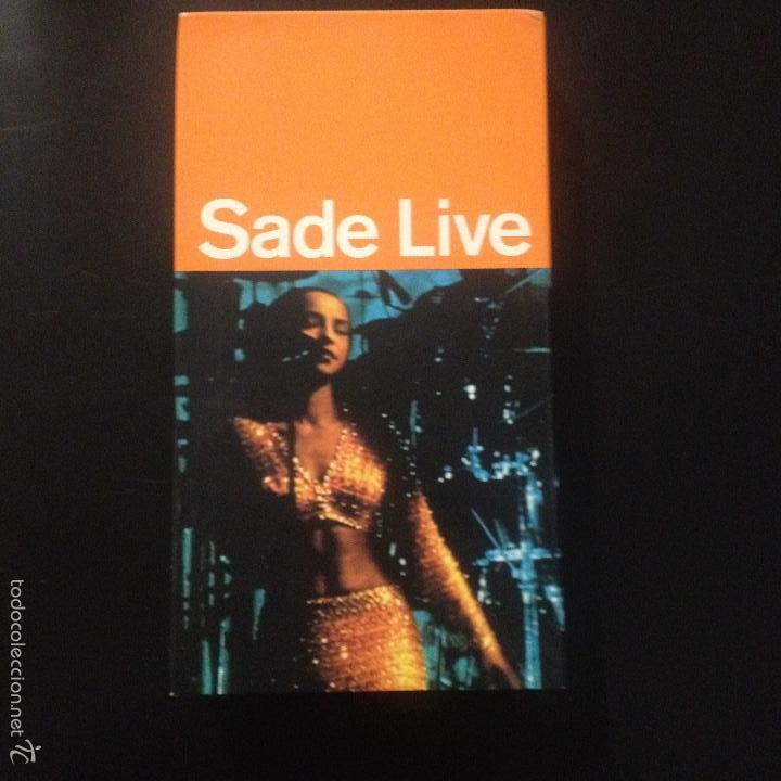 Vid&eacute;os y DVD Musicaux: VHS PELICULA MUSICA SADE LIVES
