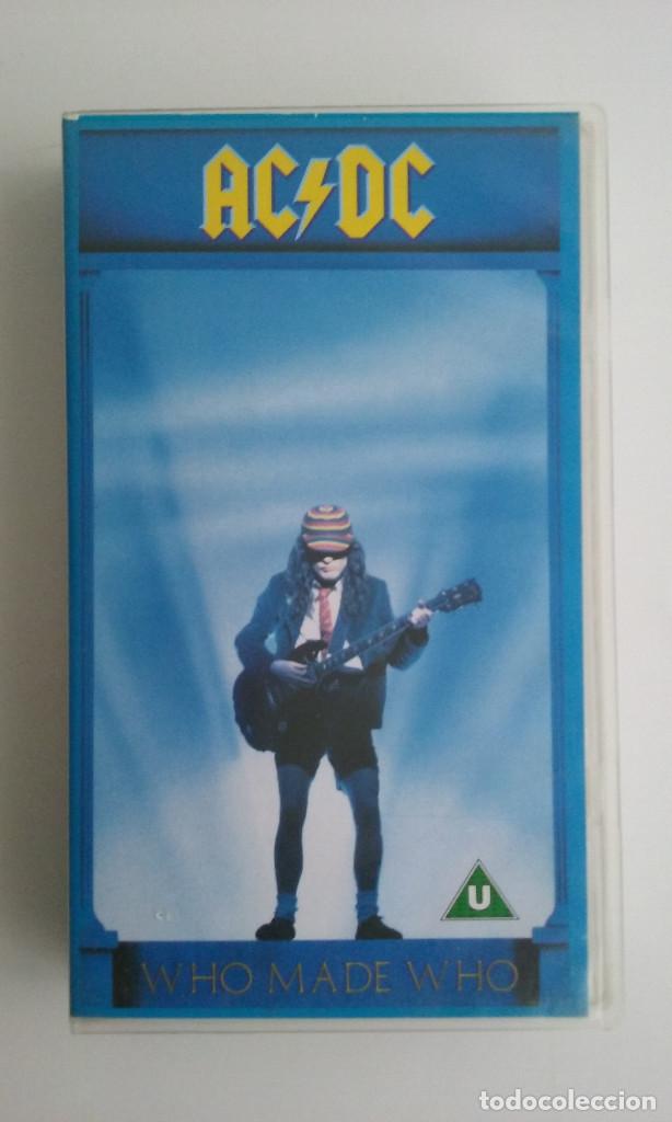 Video e DVD Musicali: VHS/AC-DC/WHO MADE WHO.