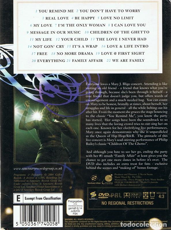 V&iacute;deos y DVD musicales: DVD MARY J. BLIGE - Foto 2