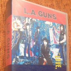 Vídeos y DVD Musicales: VHS MUSICA - L.A. GUNS - LOVE, PACE & GEESE - POLYGRAM 1990 - COMO NUEVO - BUENÍSIMO ESTADO DE TODO. Lote 62116120