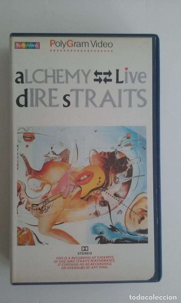 V&iacute;deos y DVD musicales: VHS/DIRE STRAITS/ALCHEMY LIVE. - Foto 1