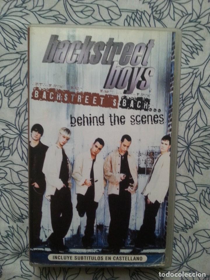 V&iacute;deos y DVD musicales: BACKSTREET&rsquo;S BACK&hellip;. Behind the scenes. VHS 1997 Documental