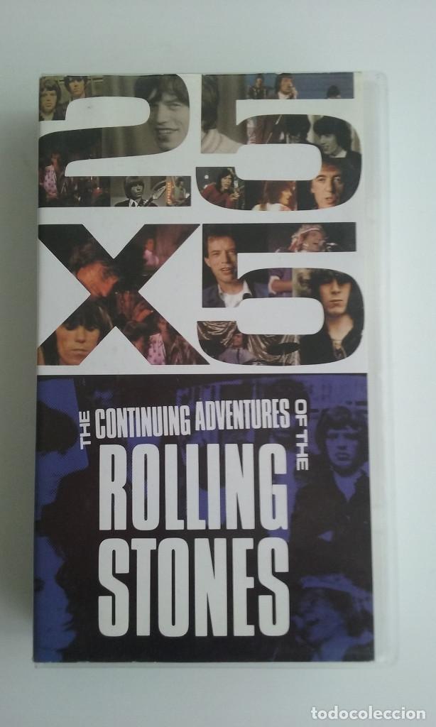 V&iacute;deos y DVD Musicales: VHS/THE CONTINUING AVENTURES OF THE ROLLING STONES.
