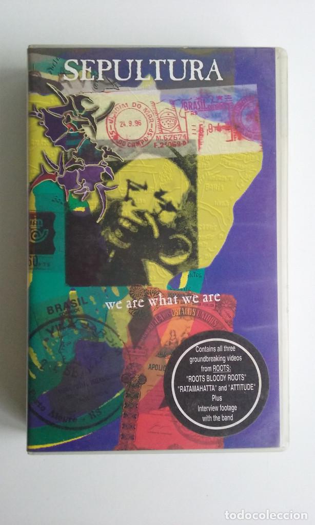 Video e DVD Musicali: VHS/SEPULTURA-WE ARE WHAT WE ARE.