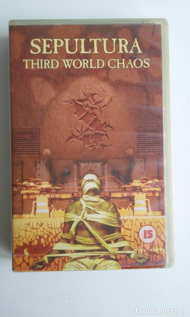 Video e DVD Musicali: VHS/SEPULTURA-THIRD WORLD CHAOS.