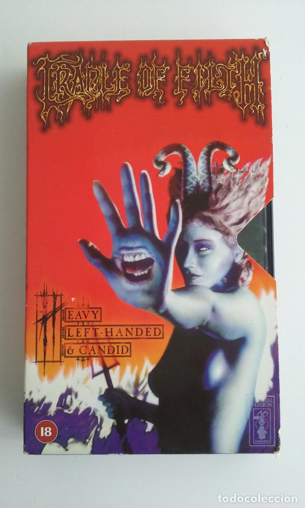 Musikvideos und DVDs: VHS/CRADLE OF FILHT-HEAVY LEFT-HANDED CANDID.