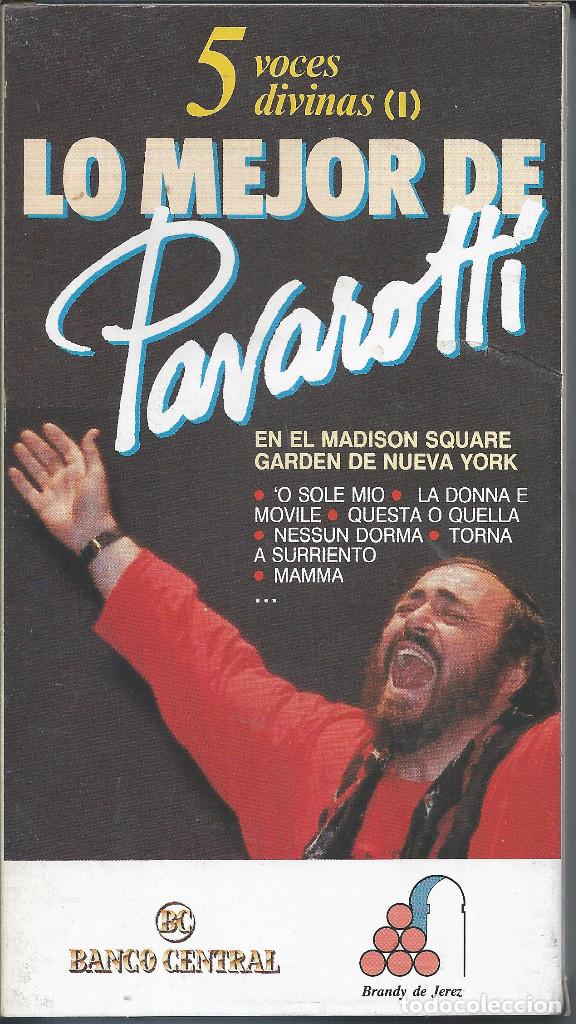 Video e DVD Musicali: 8974- VHS- LO MEJOR DE PAVAROTTI