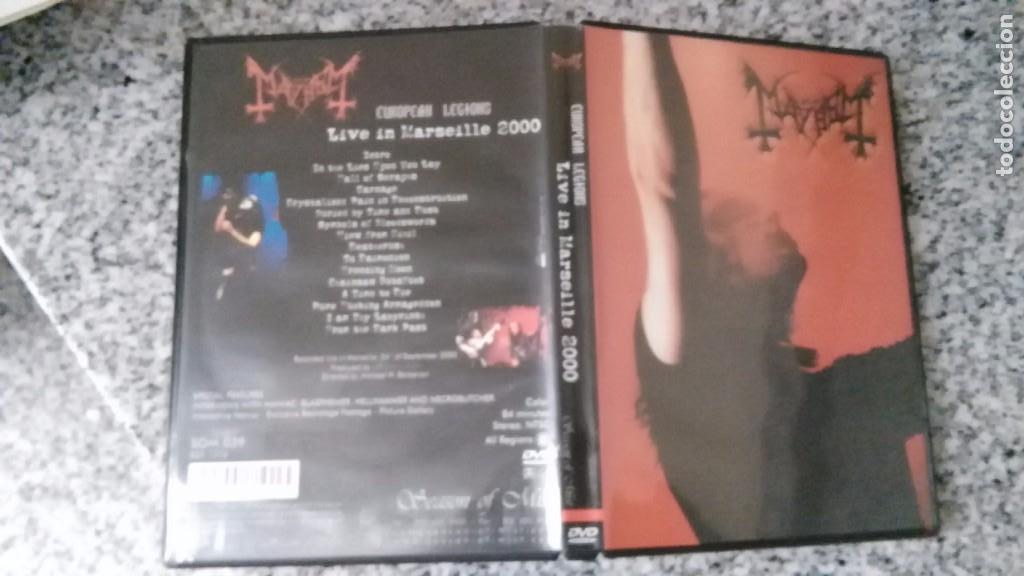 Musikvideos und DVDs: Mayhem dvd European legions live in marseille 2000