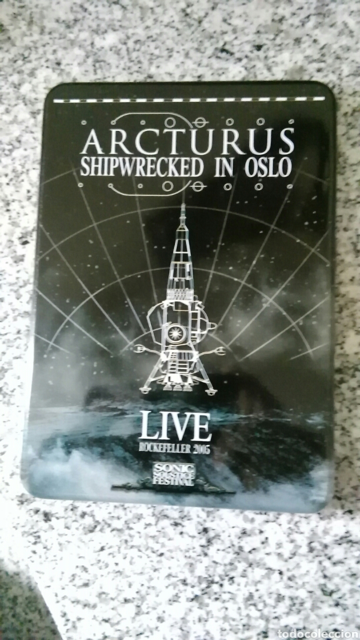 Musikvideos und DVDs: Arcturus dvd en caja met&aacute;lica shipwrecked in oslo