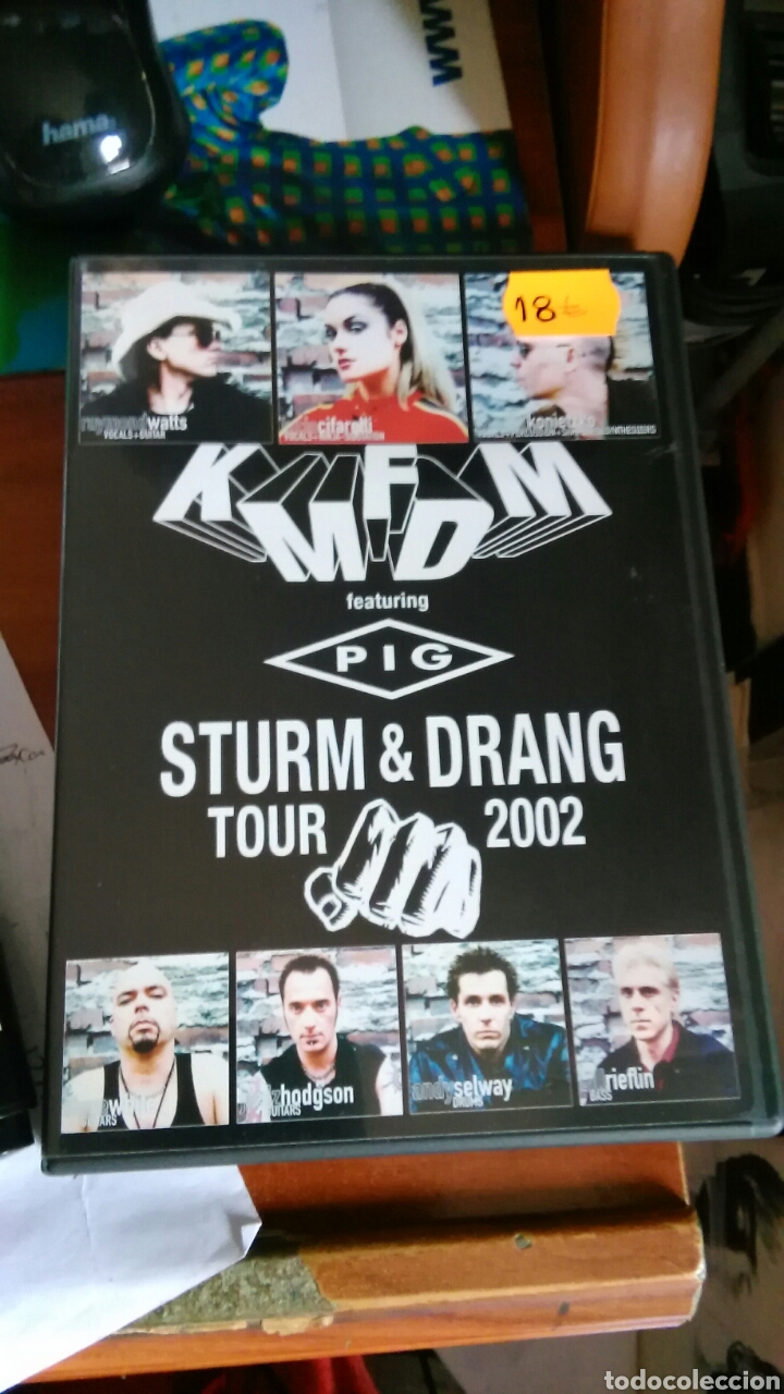 V&iacute;deos y DVD Musicales: Kmfdm dvd sturm & Drang tour 2002