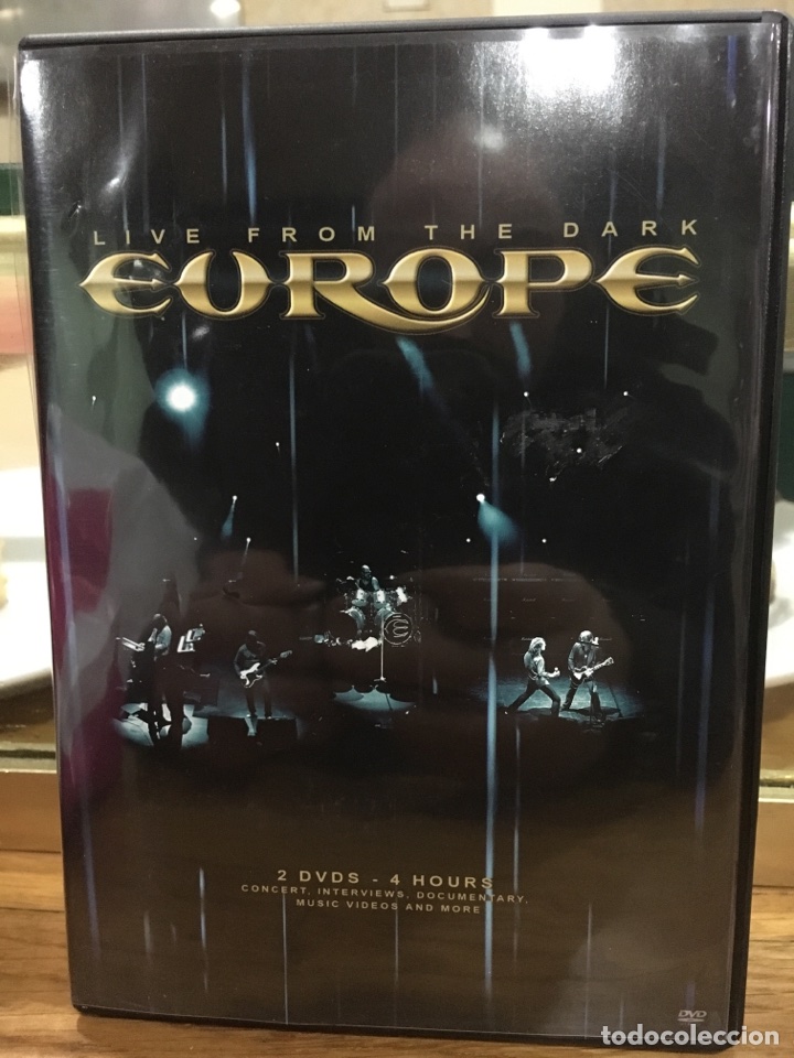 V&iacute;deos y DVD musicales: EUROPE-LIVE FROM THE DARK-2 DVD-2005