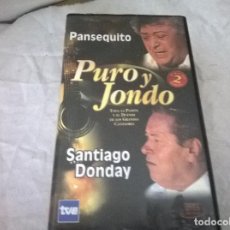 Vídeos y DVD Musicales: PURO Y JONDO. Lote 73815075