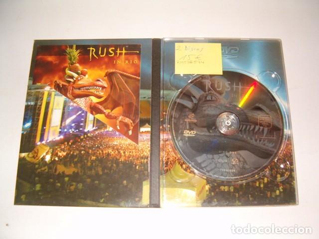 V&iacute;deos y DVD musicales: RUSH. Rush in R&iacute;o. RMT78574. - Foto 3