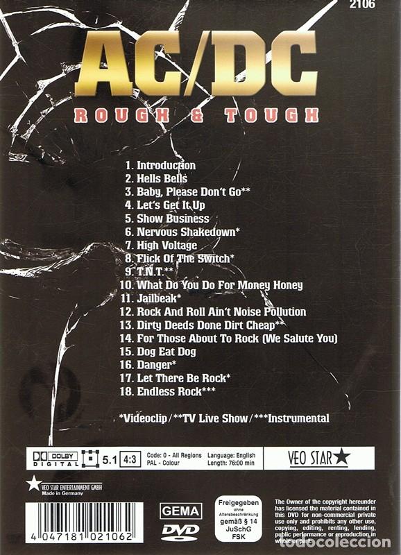 V&iacute;deos y DVD musicales: DVD AC/DC ROUGH & TOUGH - Foto 2