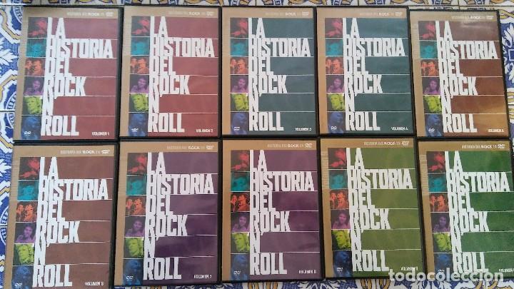 V&iacute;deos y DVD musicales: La historia del rock'n'roll