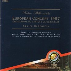 Vídeos y DVD Musicales: DVD BERLINER PHILHARMONIKER EUROPEAN CONCERT 1997. Lote 81688408