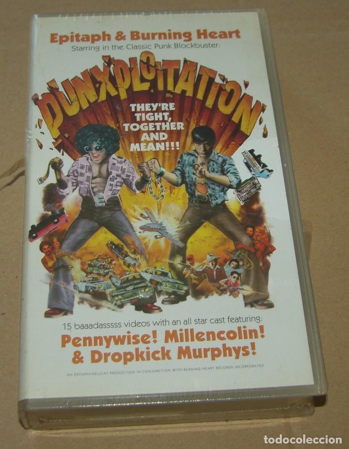 V&iacute;deos y DVD musicales: PUNXPLOTATION - VHS - BURNING HEART - EPITAPH - VHS - Foto 1