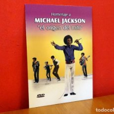 Vídeos y DVD Musicales: MICHAEL JACKSON EL ORIGEN DEL MITO DVD. Lote 338039438