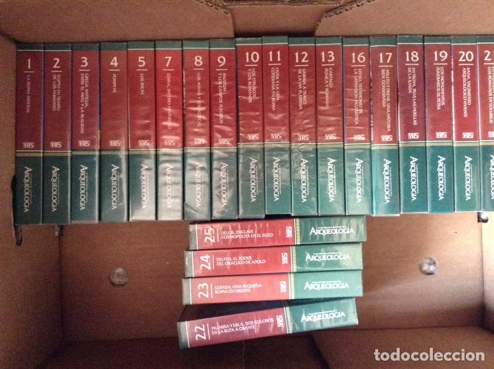 V&iacute;deos y DVD musicales: Pack VHS los grandes descubrimientos de la Arqueolog&iacute;a
