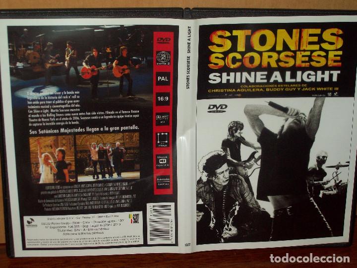 V&iacute;deos y DVD Musicales: STONES  SCORSESE   -  SHINE  A  LIGHT - ROLLING  STONES  -  DVD  MUSICAL  CAJA FINA