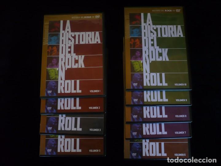 Musikvideos und DVDs: la historia del rock 'n' roll, coleccion de 10 dvd (solo 9, falta el n&ordm; 4 como nuevos)