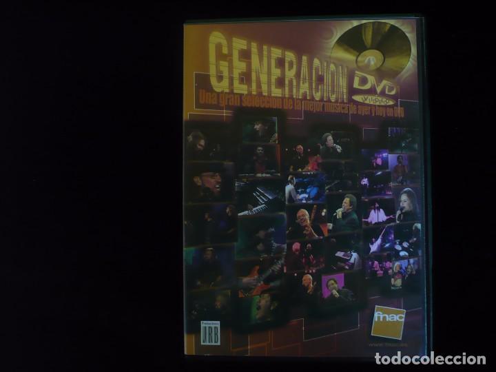 Musikvideos und DVDs: generacion dvd, una gran seleccion de la mejor musica de ayer y hoy en dvd como nuevo
