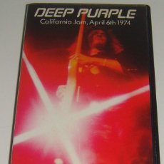 Vidéos y DVD Musicaux: VHS - DEEP PURPLE - CALIFORNIA JAM APRIL 6TH 1974 - DEEP PURPLE - VHS. Lote 90867570