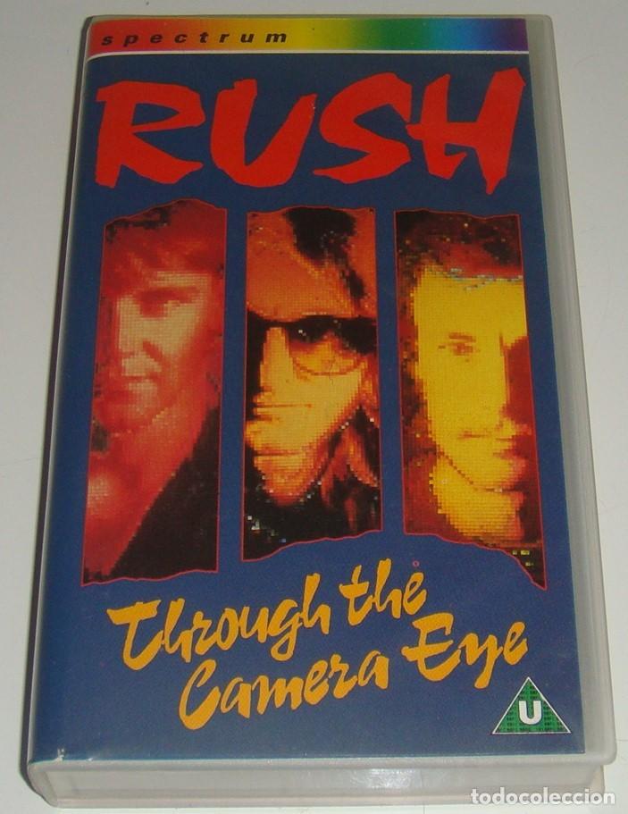 V&iacute;deos y DVD musicales: VHS - RUSH - THROUGH THE CAMERA EYE - RUSH - VHS - Foto 1
