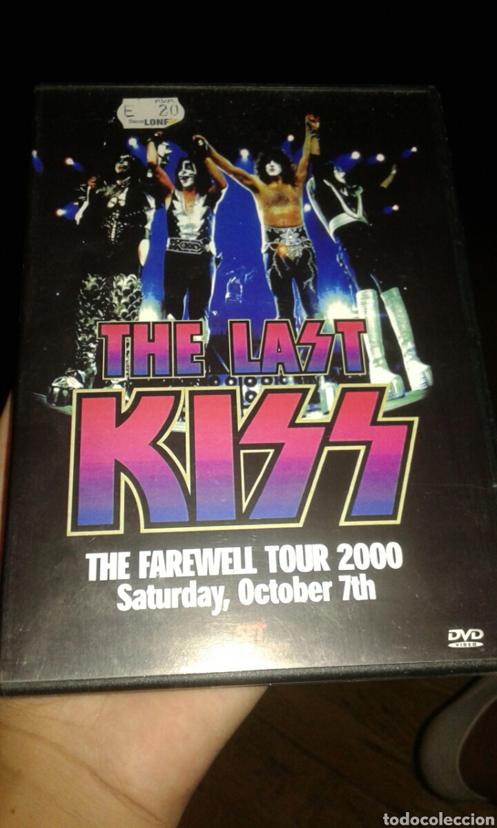 V&iacute;deos y DVD musicales: The last kiss