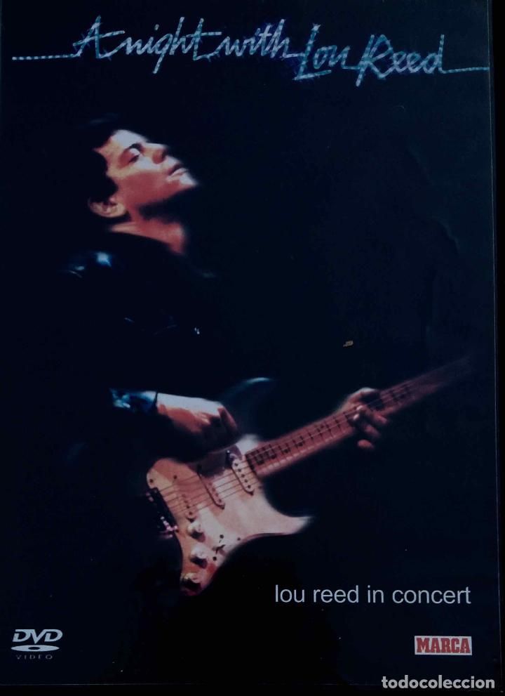 V&iacute;deos y DVD musicales: LOU REED, A NIGHT WITH. DVD - Foto 1