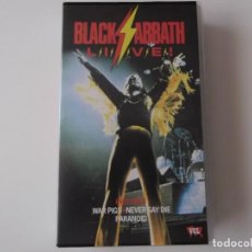 Video e DVD Musicali: BLACK SABBATH LIVE!. Lote 93618870