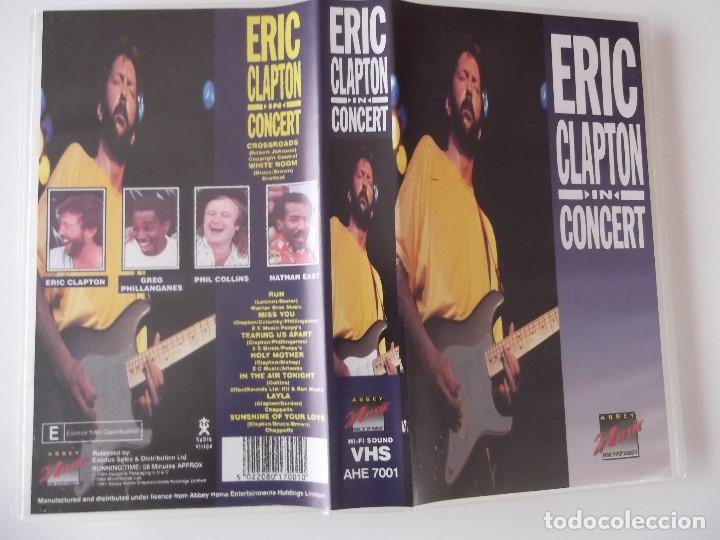 V&iacute;deos y DVD musicales: ERIC CLAPTON - In Concert - Foto 3
