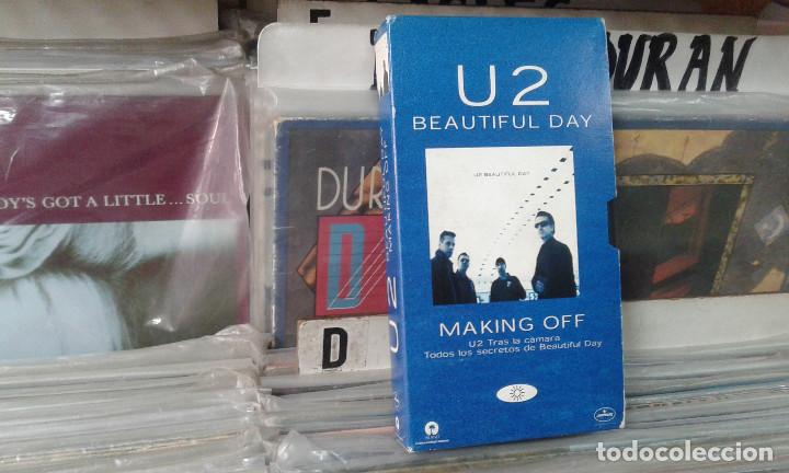 V&iacute;deos y DVD musicales: vhs u2 beautiful day making off - Foto 1