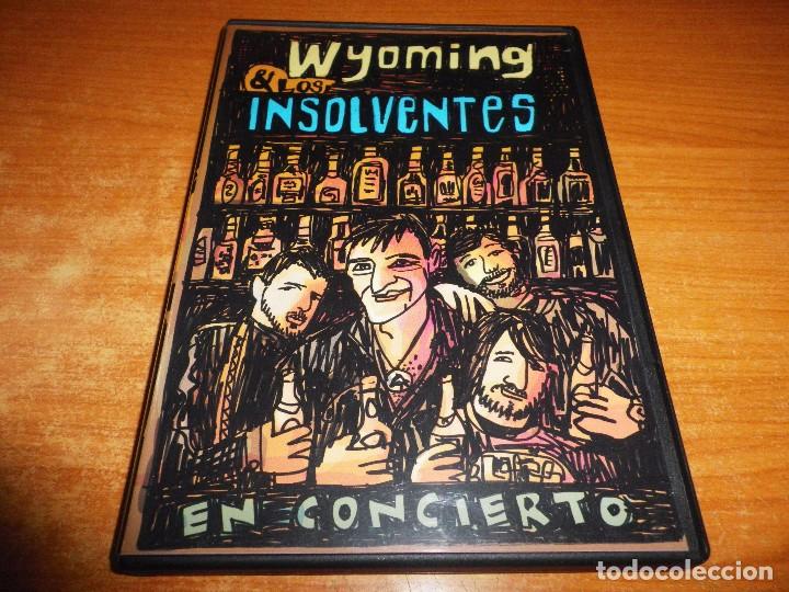 Video e DVD Musicali: WYOMING Y LOS INSOLVENTES EN CONCIERTO DESDE LA SALA GALILEO GALILEI MADRID 2011 DVD 21 TEMAS