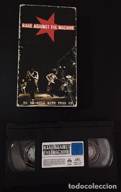 V&iacute;deos y DVD musicales: video vhs rage against the machine - Foto 1