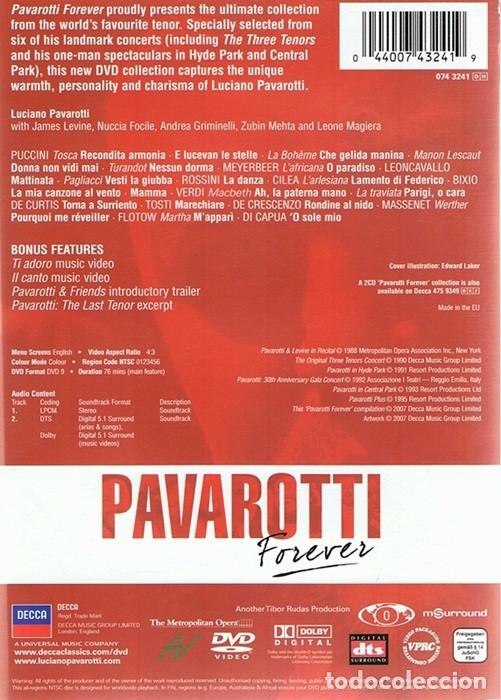 V&iacute;deos y DVD musicales: DVD PAVAROTTI FOREVER - Foto 2