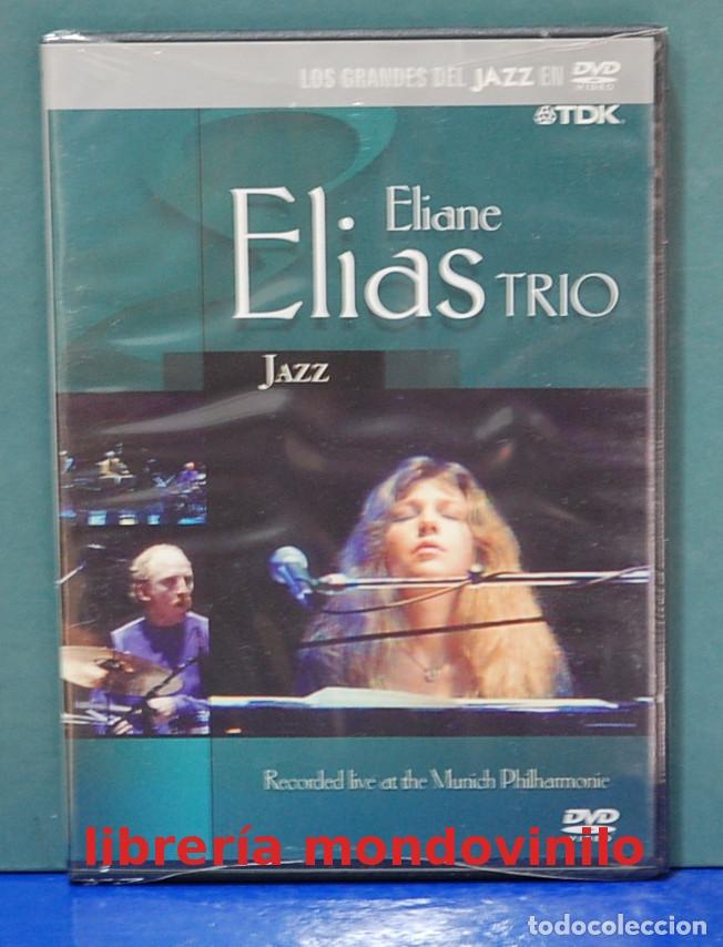 V&iacute;deos y DVD musicales: Eliane Elias trio. Recorded live at the Munich Philarmonic. DVD precintado