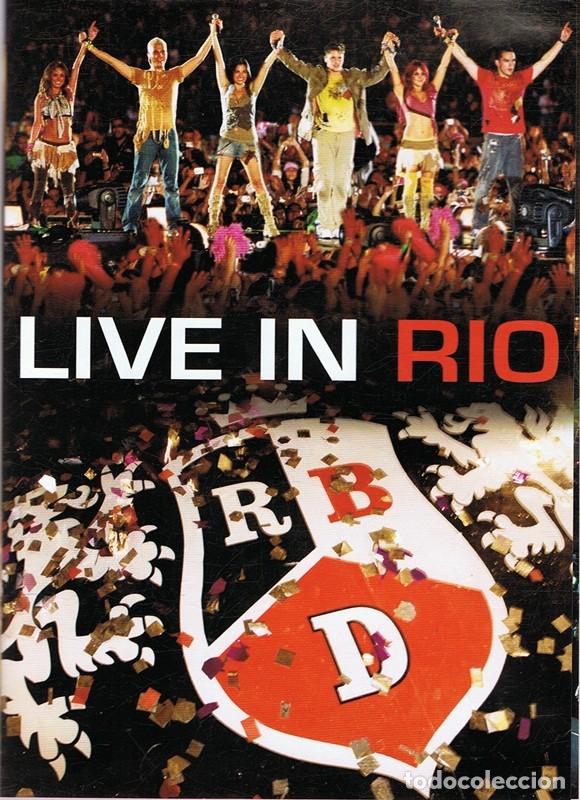 V&iacute;deos y DVD musicales: DVD RBD &uml;LIVE IN RIO&uml; - Foto 1